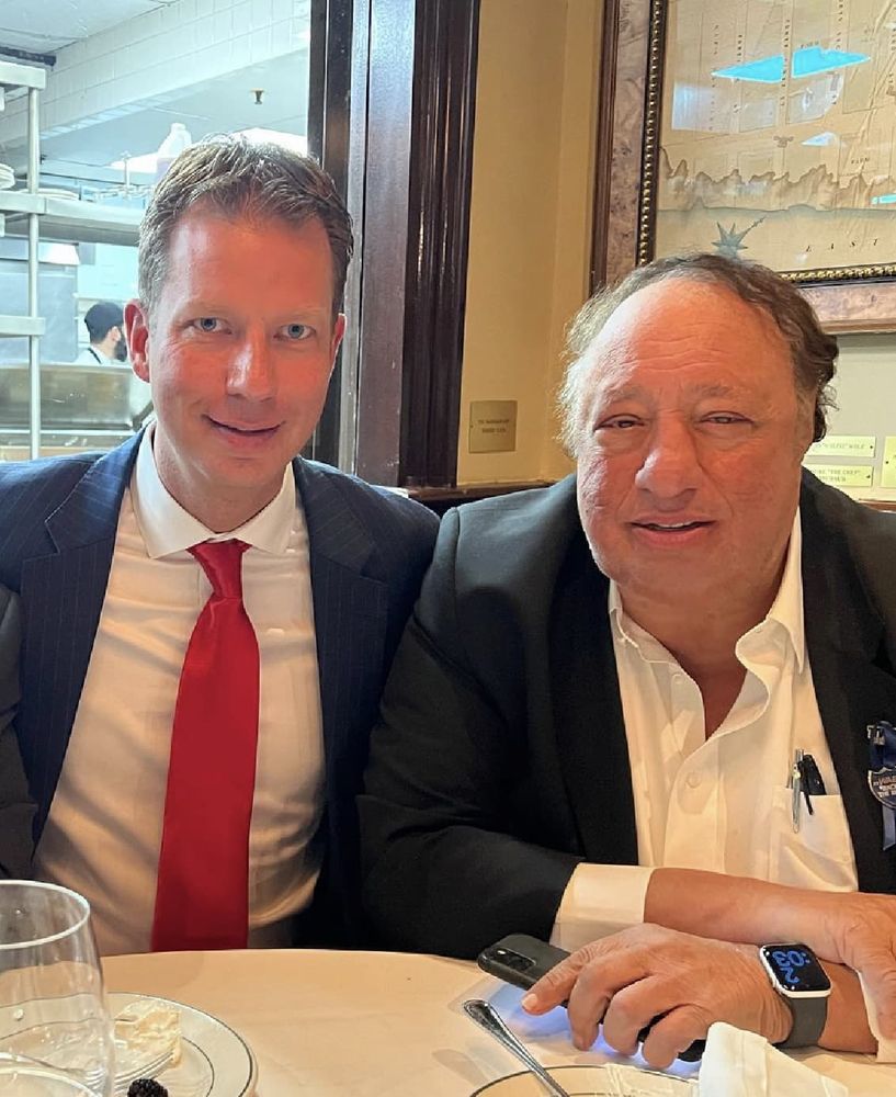 JT Foxx with John Catsimatidis