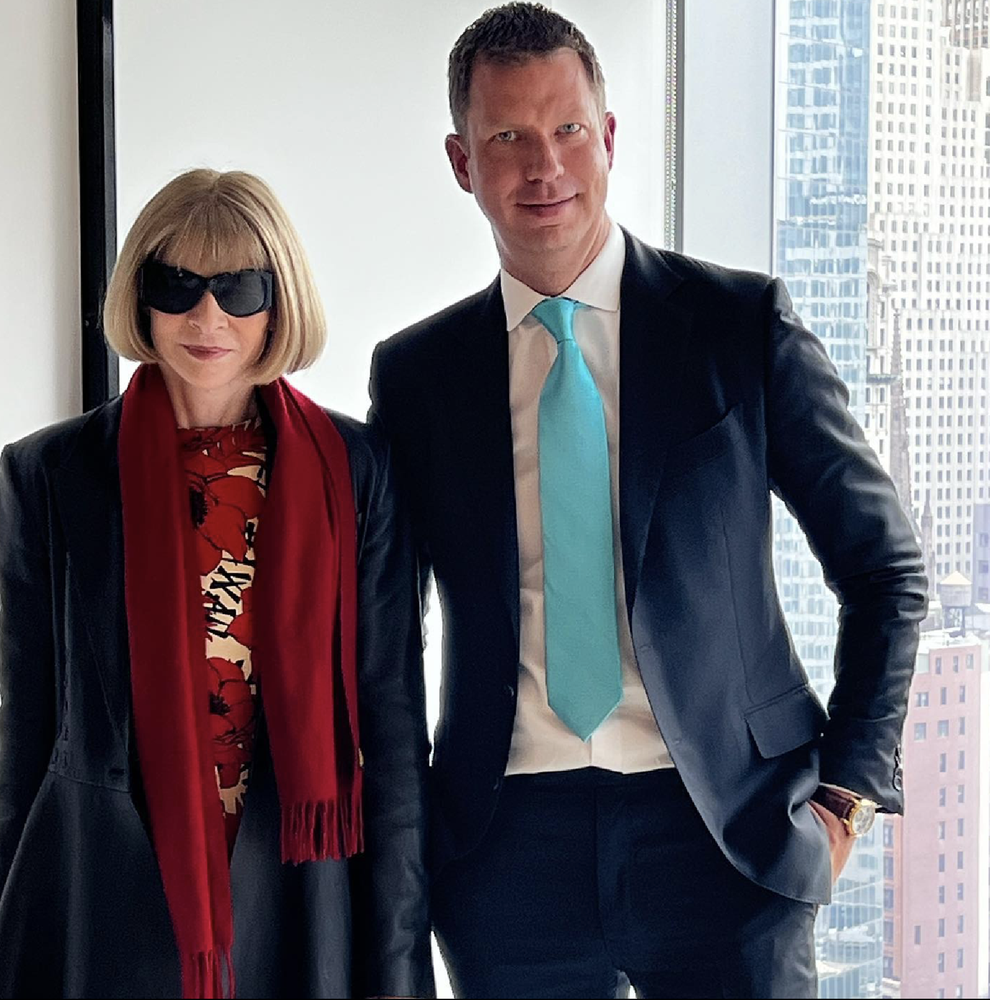 JT Foxx with Anna Wintour