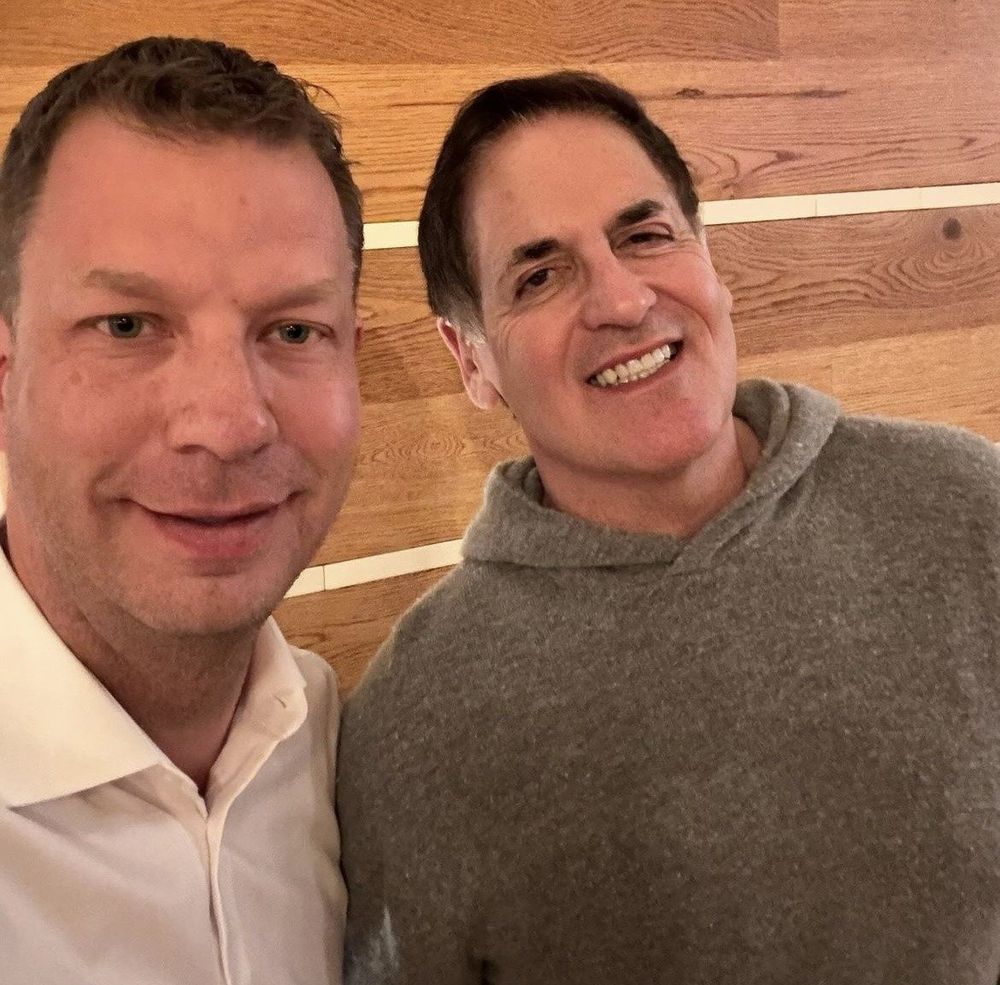 JT Foxx with Mark Cuban