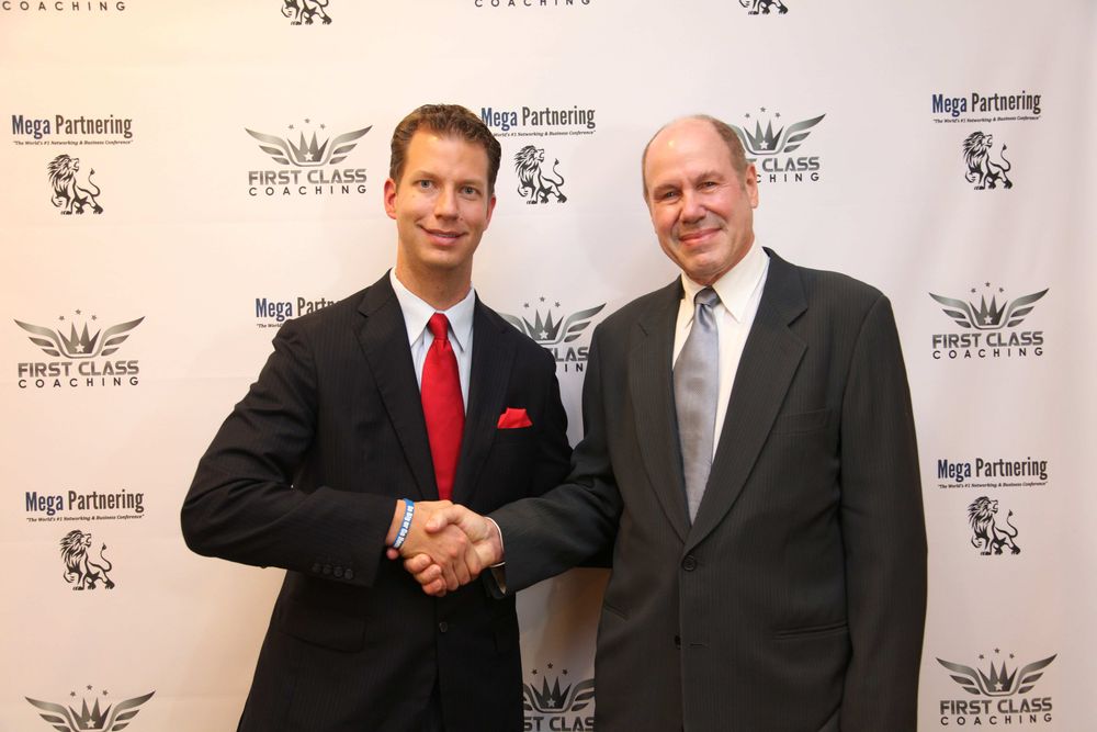 JT Foxx with Michael Eisner