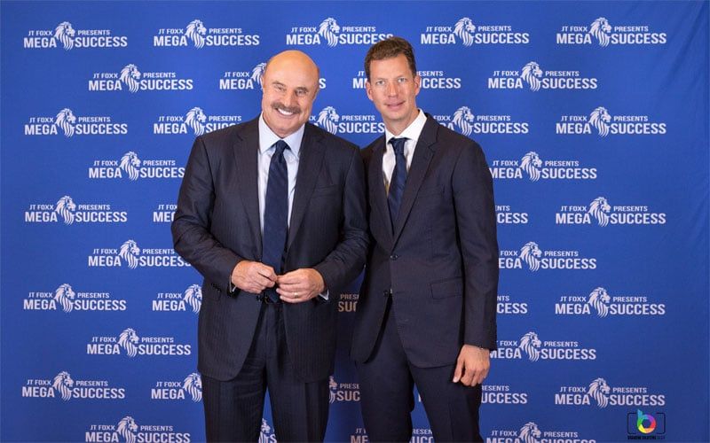 JT Foxx with Dr. Phil McGraw