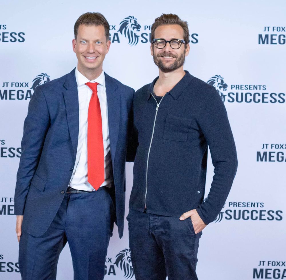 JT Foxx with Gabriel Macht
