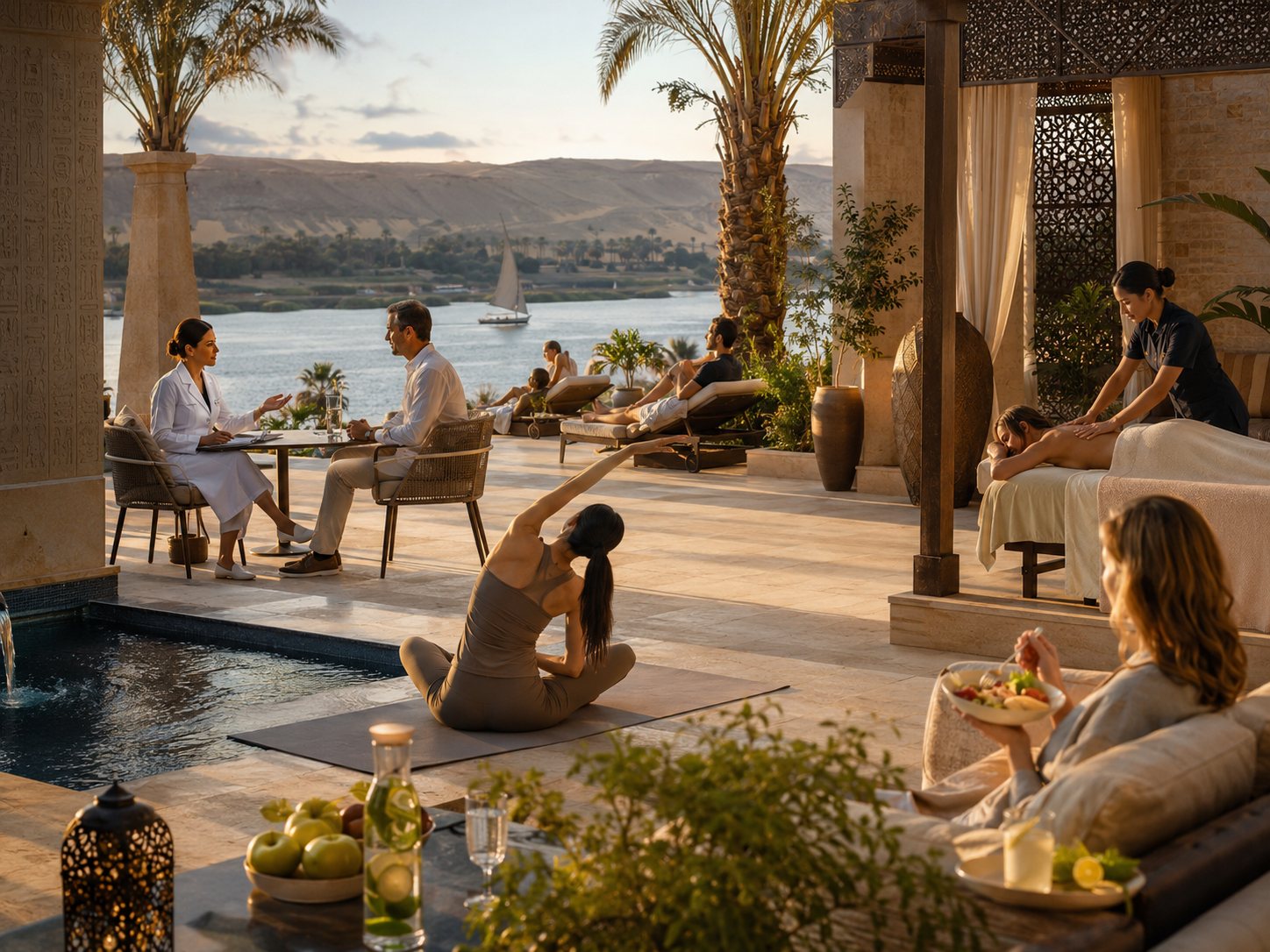 Wellness tourism and hospitality vision for Egypt.
