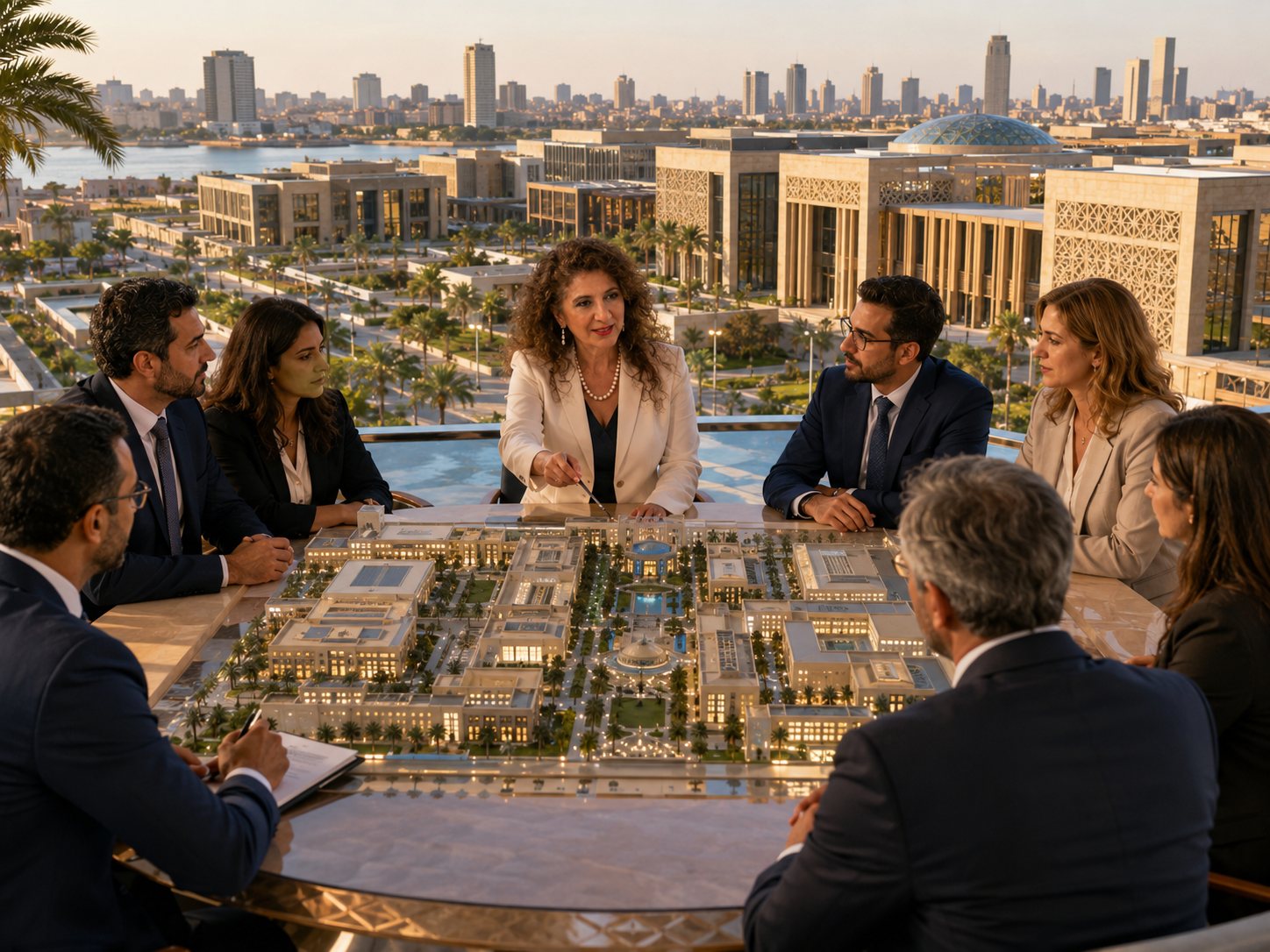 Real estate and economic development vision for Egypt.